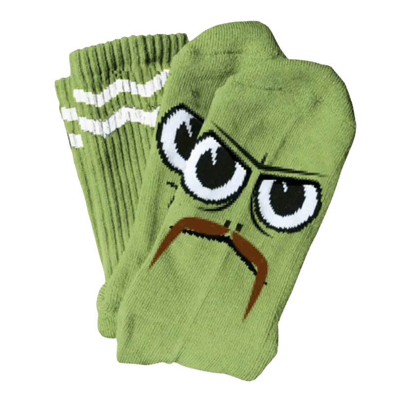 TURTLEBOY STACHE SOCK