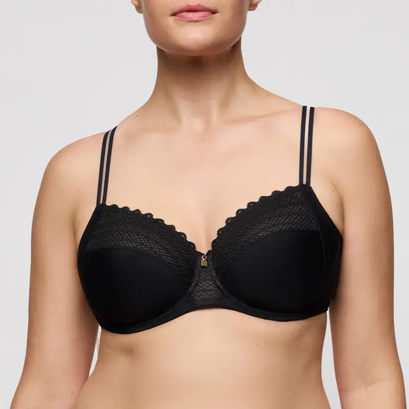 Twist Side Volle Cup Beugel Bh 0142570 Charbon