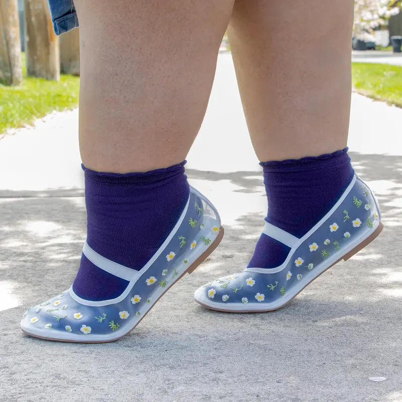 Ultimate Bamboo Ankle Socks - 3 Pairs in Starling