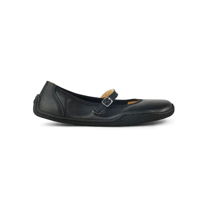 Valeria Leather Black