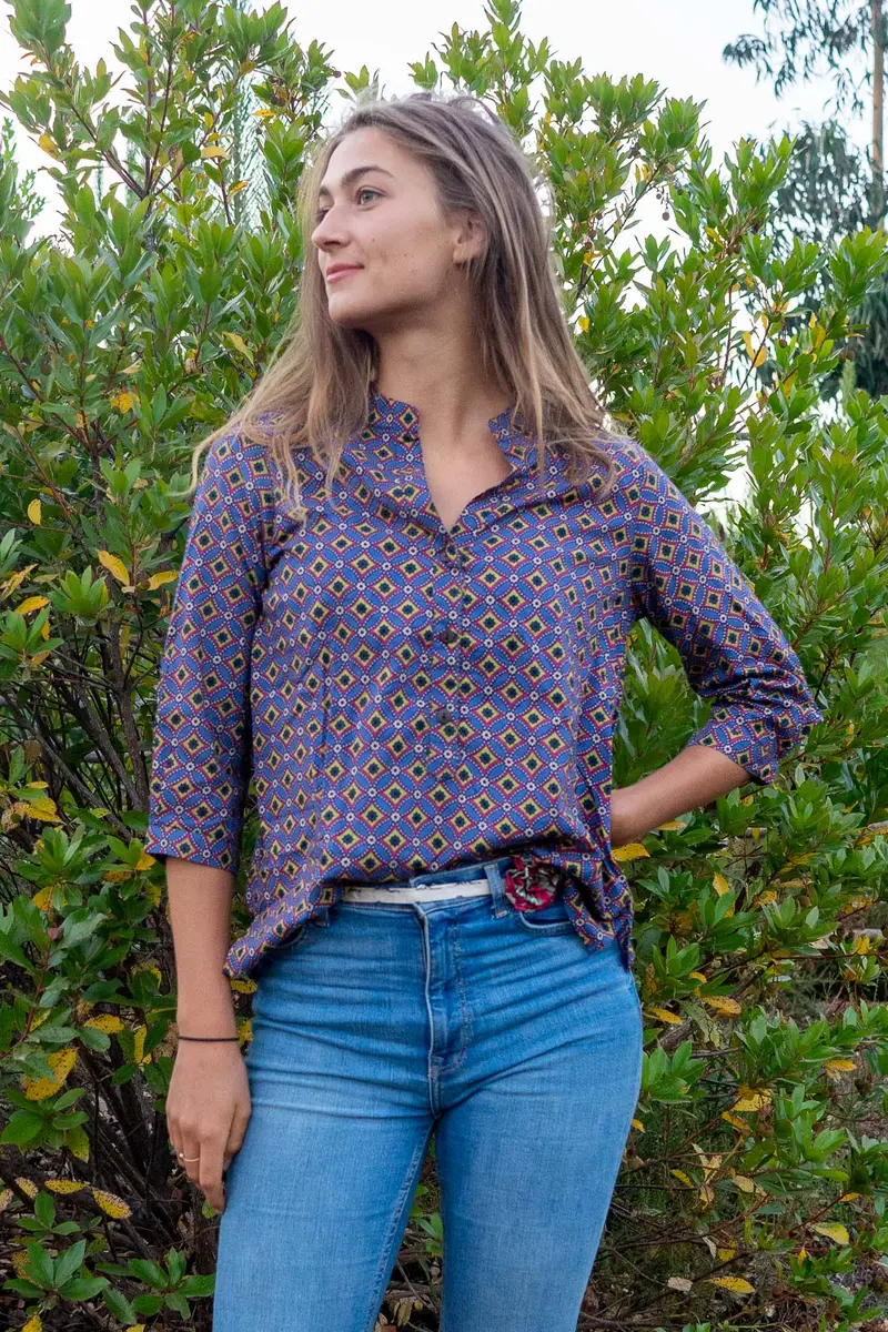 Ventenilla blouse- katoen - Perilla