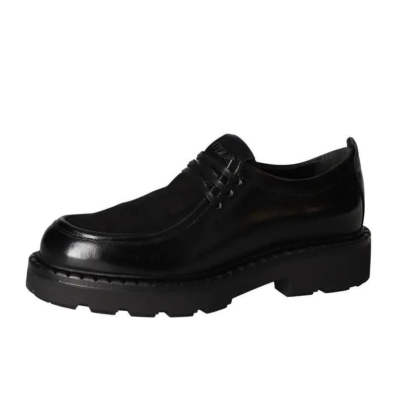 Veterschoenen, Zwart