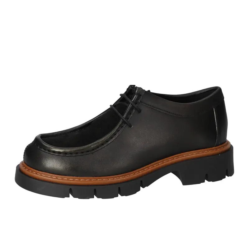 Veterschoenen, Zwart