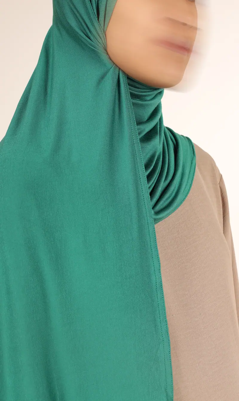 Viscose Instant Hijaab FNR - Gras groen
