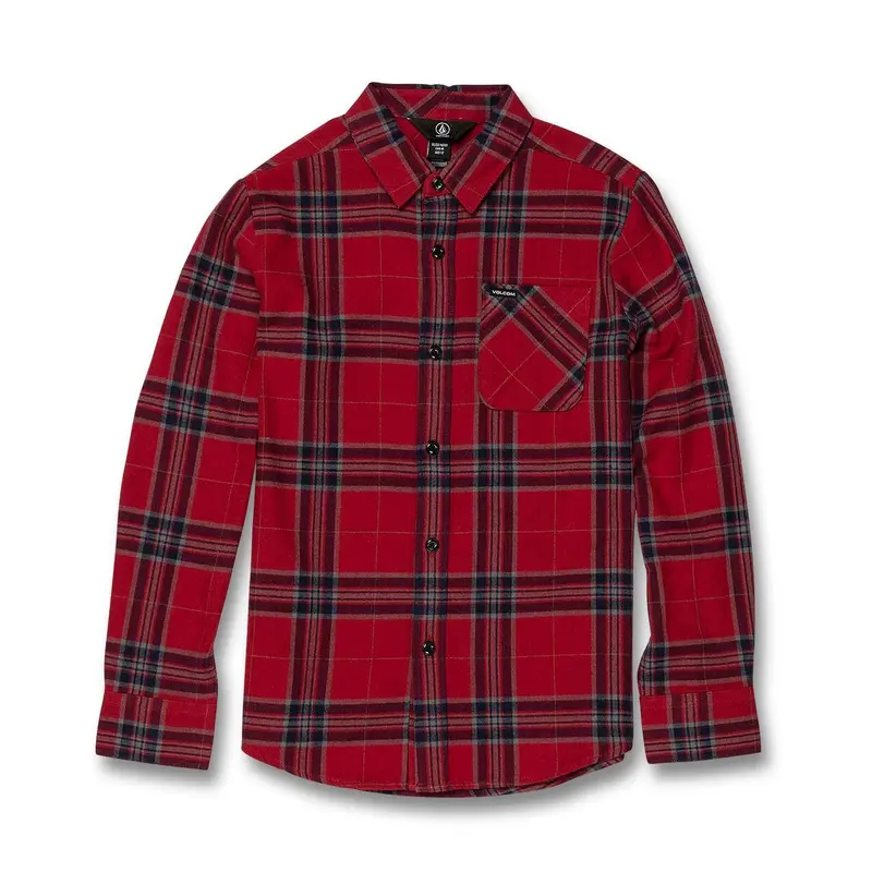 Volcom Kids Caden Plaid LS Overhemd