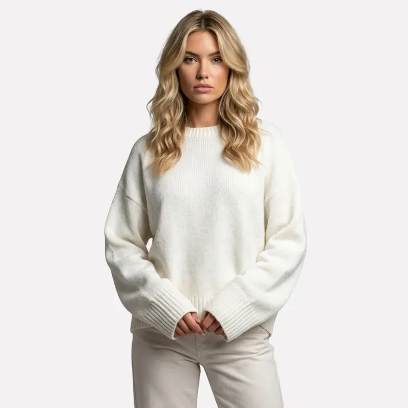 Vrouwen Oversized Chunky Pullover