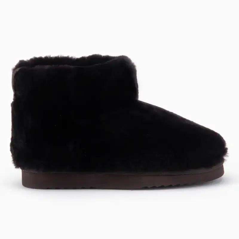 Wallaby Dames Boot Wool Choco