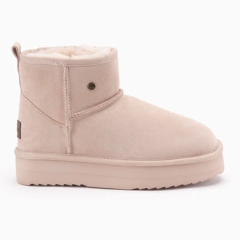 Wallaby Dames Suède Plateau Blush