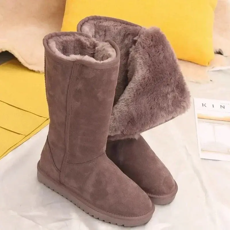 Waterdichte comfortabele kniehoge winterschoenen