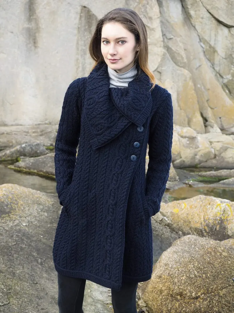 West End - X4416 | damesvest van merinowol