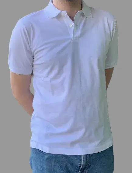 White cotton slim fit polo Seventy - MJ1880/001