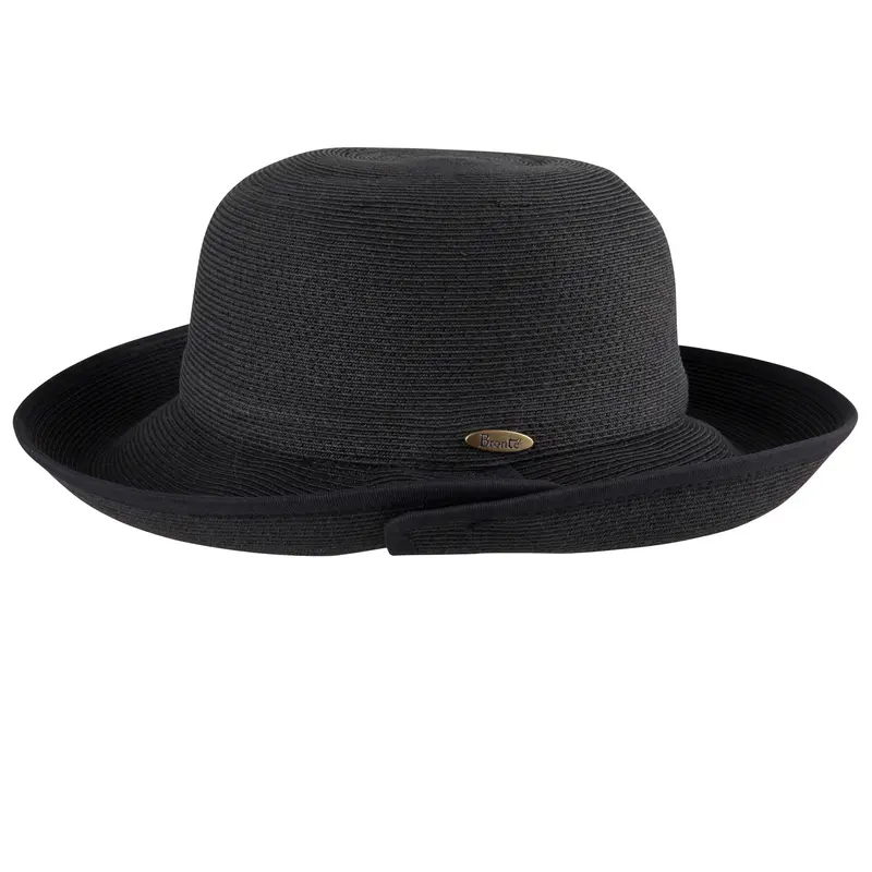 Wide brim hat - Irene - Black