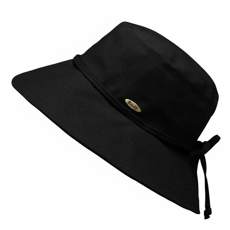 Wide Brim Hat - Karin - Black
