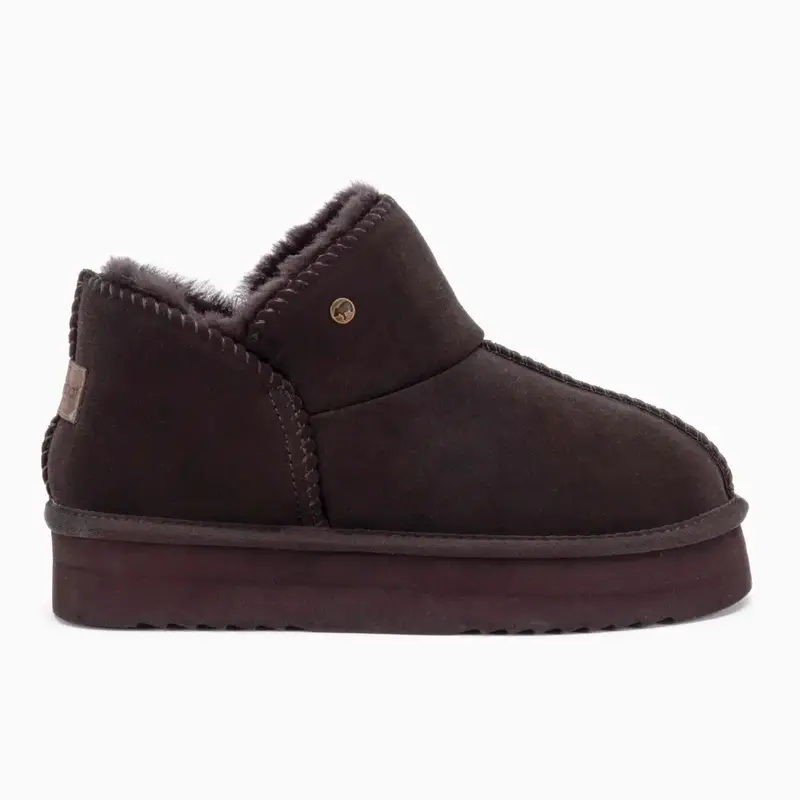 Willow Dames Suède Plateau Choco