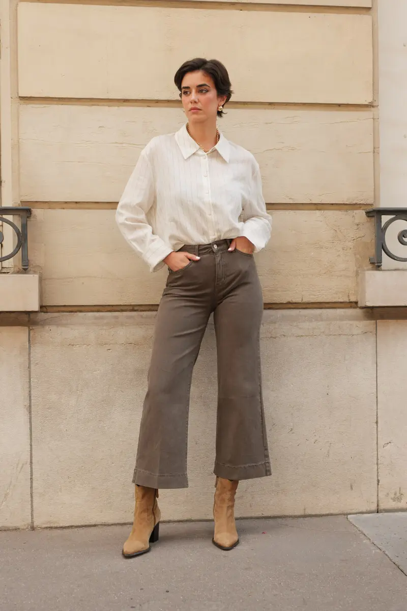 Windy Cropped Denim Jeans Broek | Sweet Like You