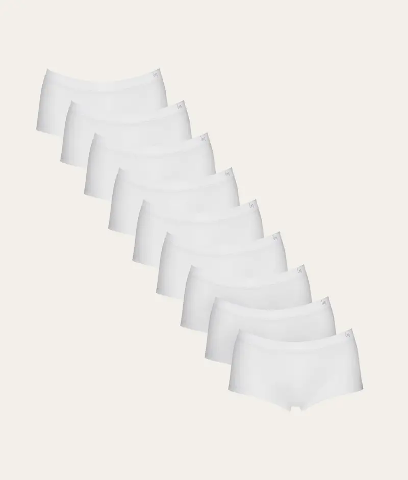Witte Hipsters Chalk White (9-pack)