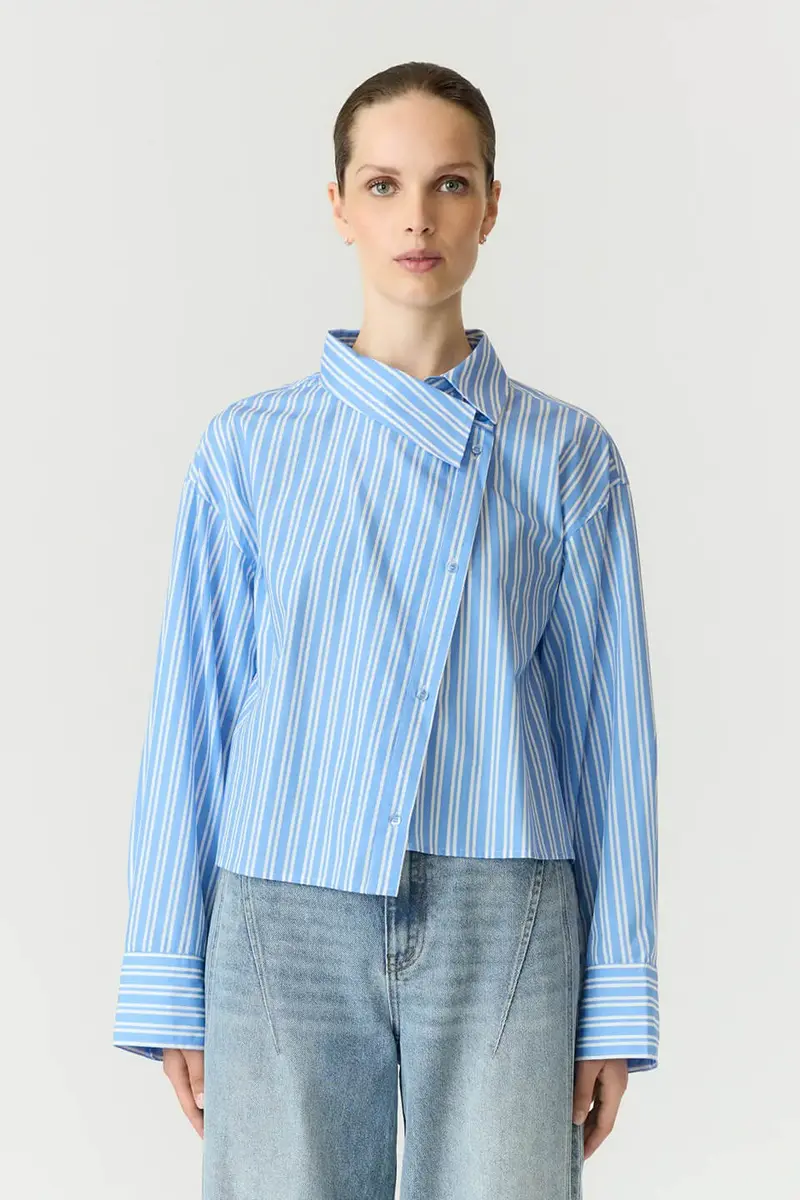 Yaslee Assymetrische Hemd Blouse | YAS