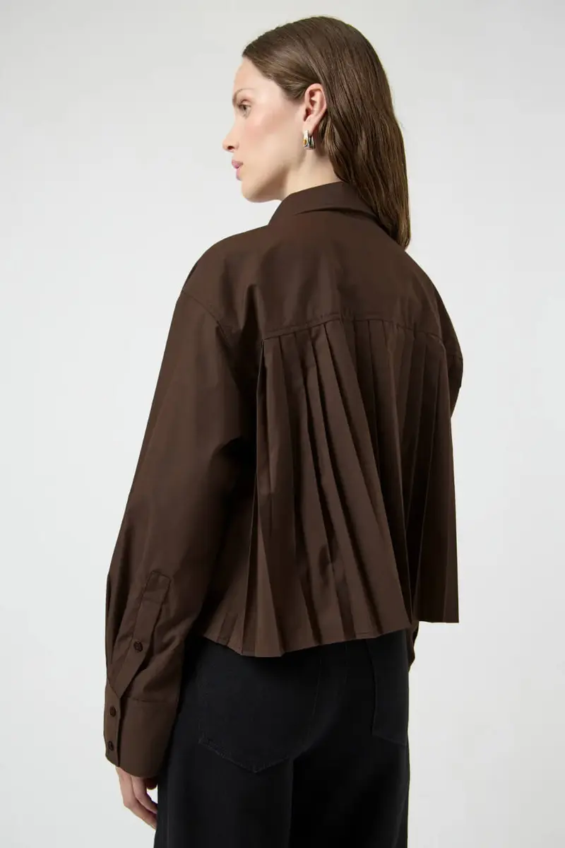 Yasroyalee Korte Hemd Blouse