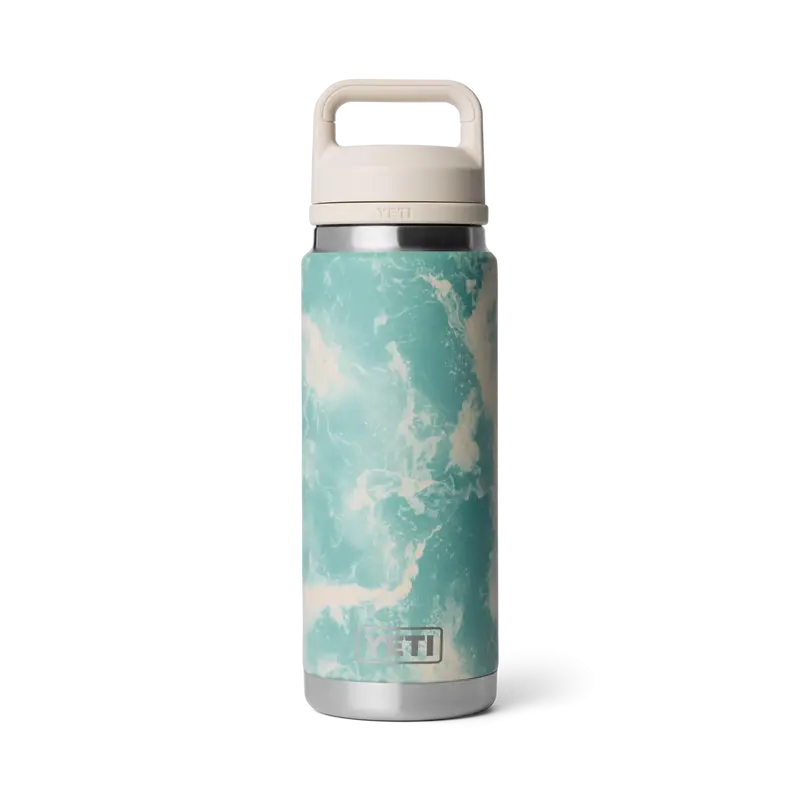 Yeti Rambler 26 Oz Colour Chug Bottle 769 ML Seafoam Pattern