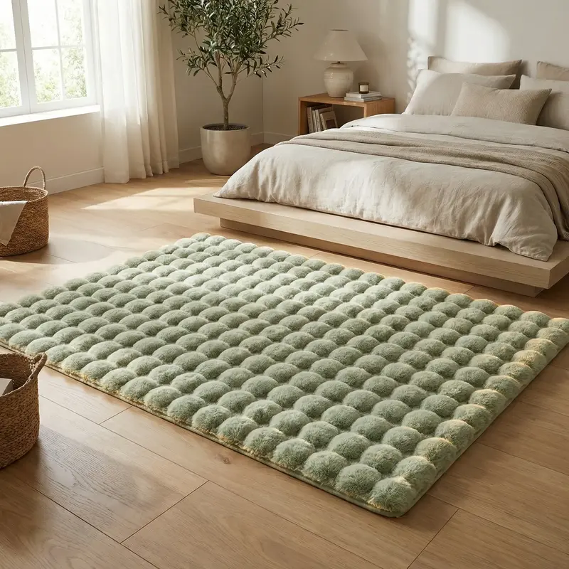 Zacht vloerkleed met structuur – Furrayne