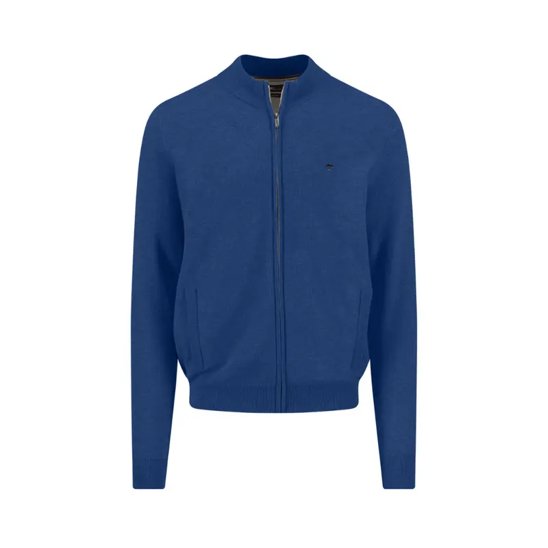 Zip cardigan structure