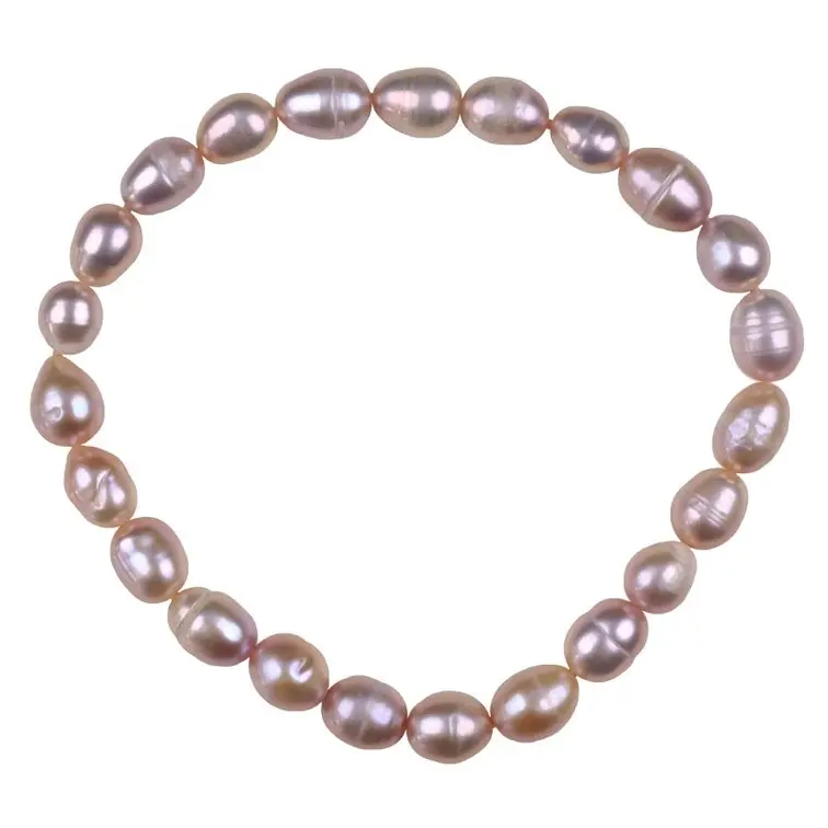 Zoetwater parel armband Bella Pink