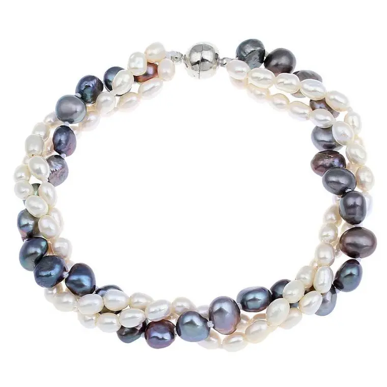 Zoetwater parel armband Bianca