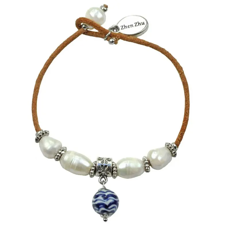 Zoetwater parel armband Hollands Glorie Ibiza Golfje