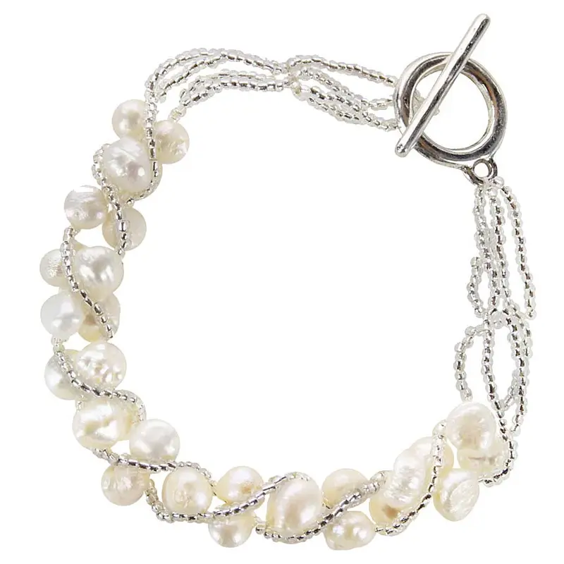 Zoetwater parel armband Monica