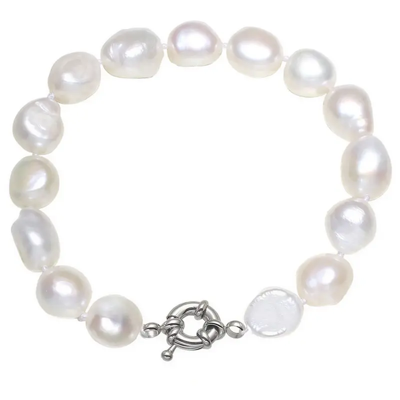 Zoetwater parel armband Wola Two