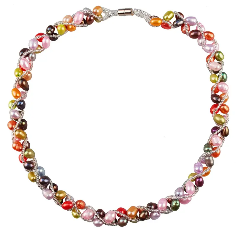 Zoetwater parelketting Bonica