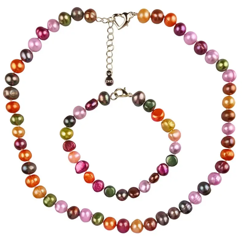 Zoetwaterparel set Decorative Bold