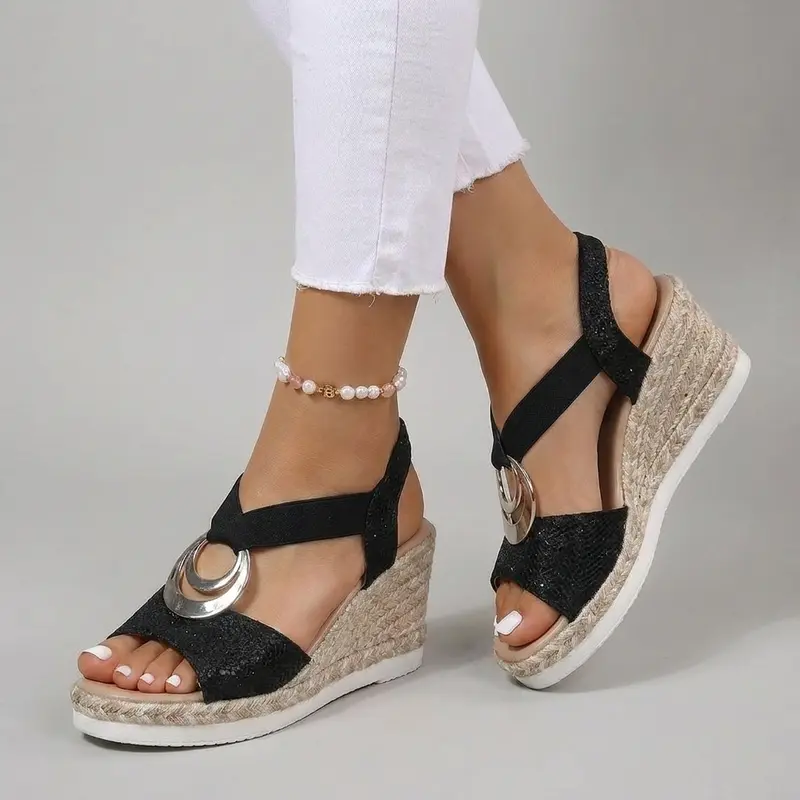 Zomerse sleehak sandalen voor dames